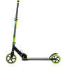 Самокат для детей NOVATRACK 145 STEEL черный-зеленый 145S.JUNGLE.BGN9