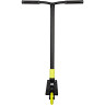 Самокат NOVATRACK CROW 10, 110 мм, черный с зеленым 110A.CROW10.BK24